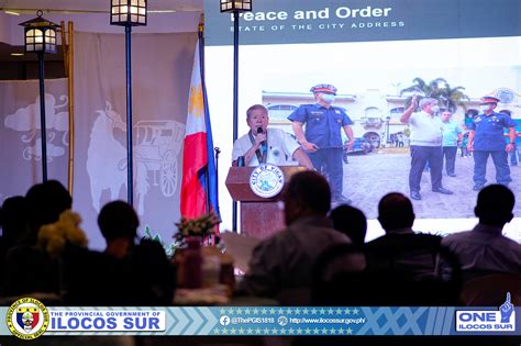 State of the City Address of Vigan City Mayor Jose “Bonito” .